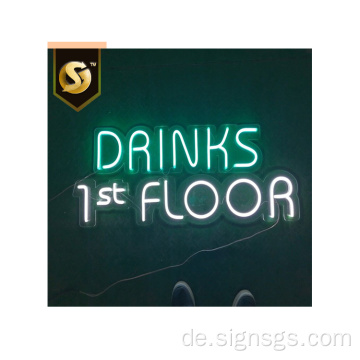 Benutzerdefinierte LED Acryl Neon Flex Logo Zeichen